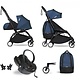Babyzen Babyzen YOYO² buggy COMPLEET vanaf de geboorte inclusief YOYO² BeSafe autostoel zwart  en YOYO Bag -  AirFrance met frame zwart