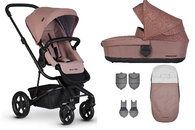 Easywalker Harvey² Kinderwagen + Reiswieg + Voetenzak + Autostoel-adapter + Hoogte-adapter Desert pi Easywalker Harvey² Kinderwagen + Reiswieg + Voetenzak + Autostoel-adapter + Hoogte-adapter Desert pi