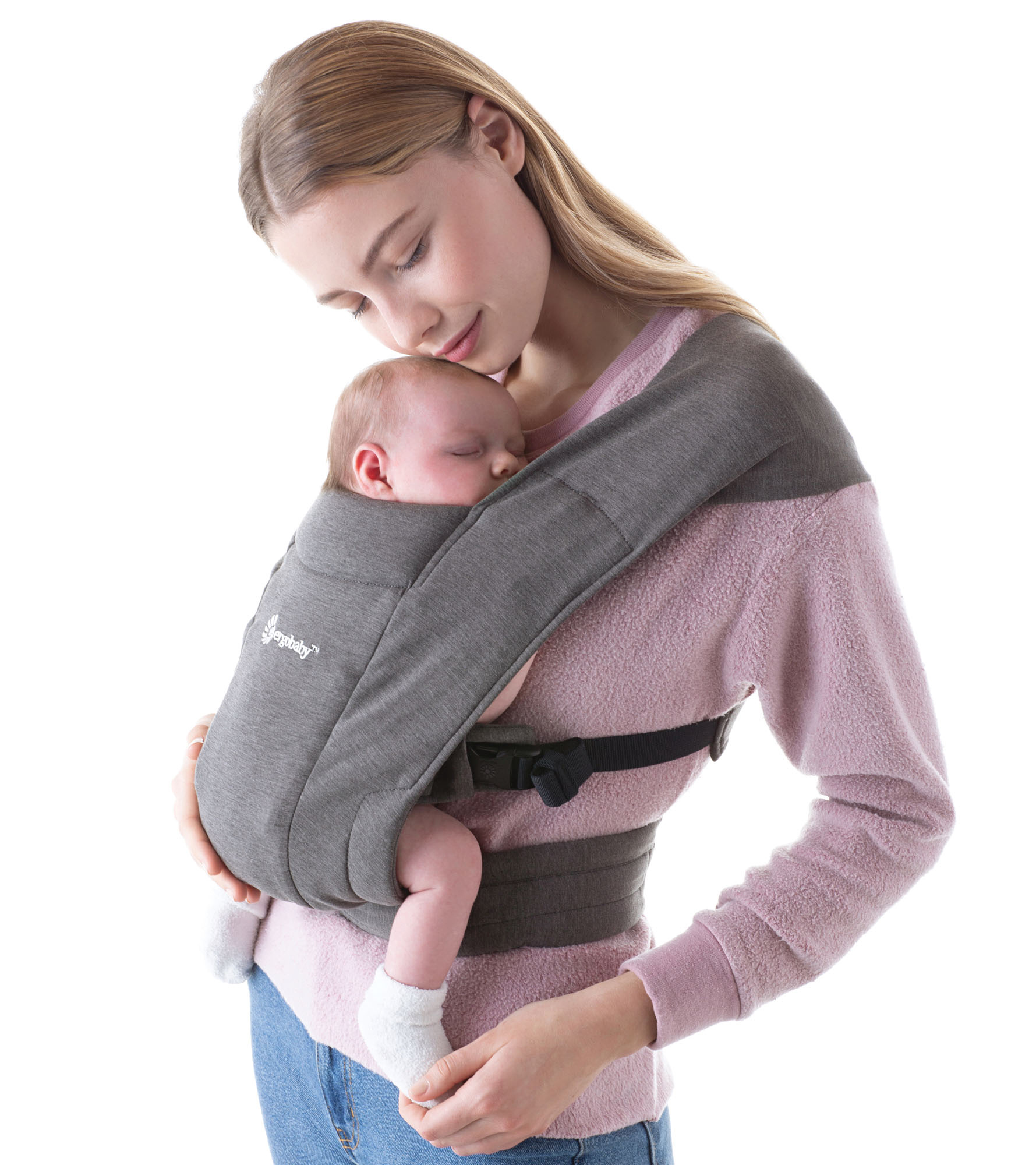 Ergobaby Babydraagzak Embrace Heather Grey Ergobaby Babydraagzak Embrace Heather Grey