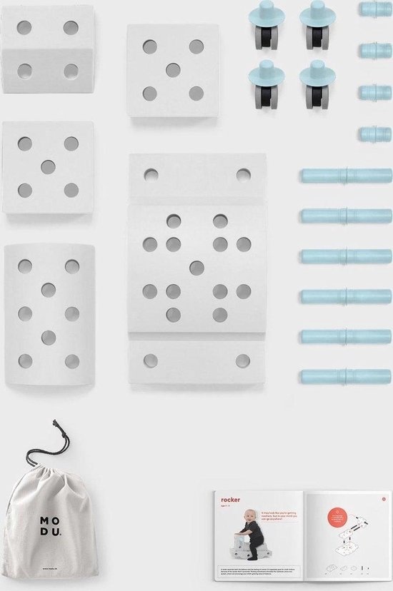 Modu blokkenset Explorer Kit Blue Modu blokkenset Explorer Kit Blue