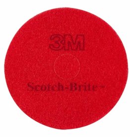 3M 3M Pad Scotch-Brite Rood