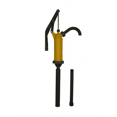 Lever action drum pump polypropylene (yellow)