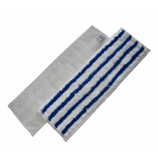 Mop with scouring strips 44 x 13 cm VELCRO