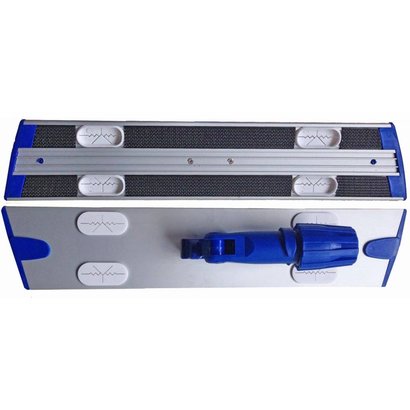 Soporte de mopa MEDIKLIP 40 cm aluminio con conexión universal