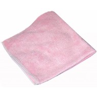 Microfibre cloth "Tricot Class" 40 x 40 cm pink