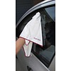 Bolsa 1 x Paño de microfibra Top Silk blanco/rojo 50 x 70 cm