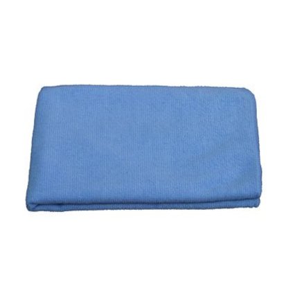 Microfibre "Tricot Luxe" 60 x 70 cm bleue