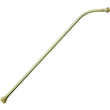 Extension curved brass 30 cm