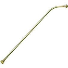 Extension curved brass 45 cm