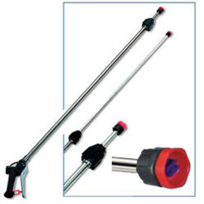 Lance télescopique inox 2 x 1 m