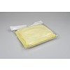 Pack of 5 x ''Quadri'' 39 x 39 cm yellow