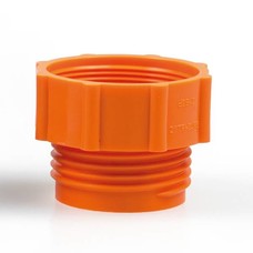 Adaptateur pour pompe vide fût orange