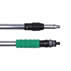 Telescopic handle 2 x 1.50 m PRO Water flow green