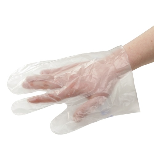 Pure Hands hygienic 3 finger micron Witte 20 - glove De
