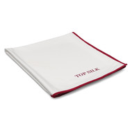 Bag 1 x Top Silk microfibre cloth white/red 50 x 70 cm