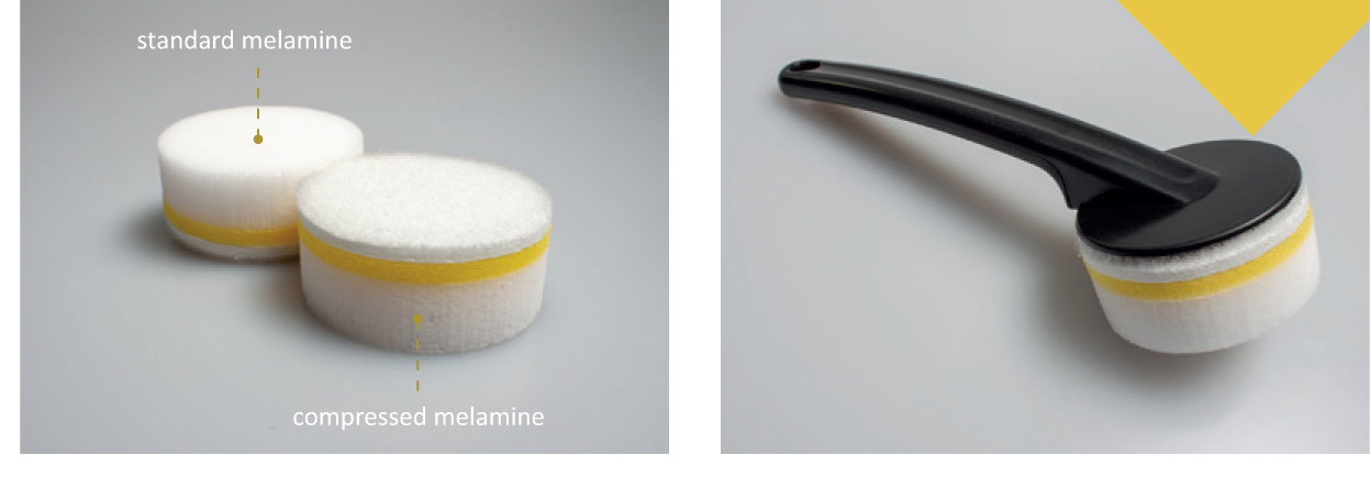 SUBLIMO Magic Brush (handle + 6 sponges) - De Witte