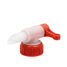 Dispensing tap 23/45 red