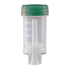 Dosing cap with green cap