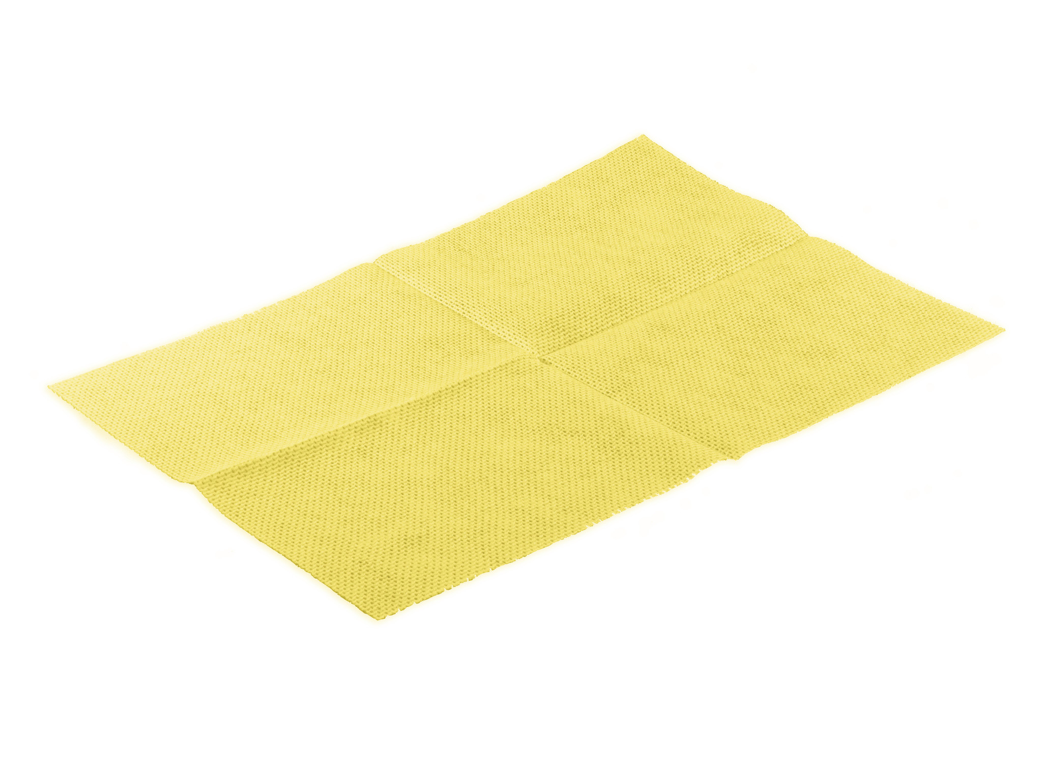 Pack 25x Lavette Super HACCP 50 x 35 cm yellow - De Witte