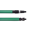 Telescopic handle 2 x 0.90 m MI-PRO Water flow green