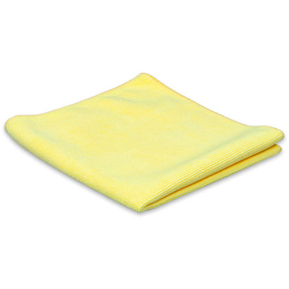 Microfibre cloth ''Tricot Luxe'' yellow 40 x 40 cm