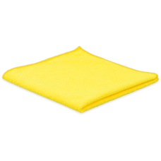 Sachet 10 x Tricot FIRST jaune 38 x 38 cm