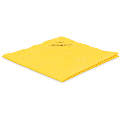Non-woven microfibre 40 x 38 cm yellow (pack of 5)