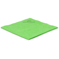 Non-woven microfibre 40 x 38 cm green (pack of 5)