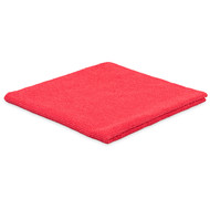 Pack of 5 x Microfibre cloth Tricot Laser Auto 40 x 40 cm red