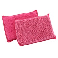 Sachet de 10 éponges Pink Sponge DUO 14 x 9 cm