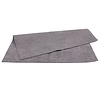 Pack of 5 x PU microfibre cloth 37 x 37 cm grey