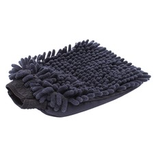 Washing glove Microfibre ''Rasta'' black