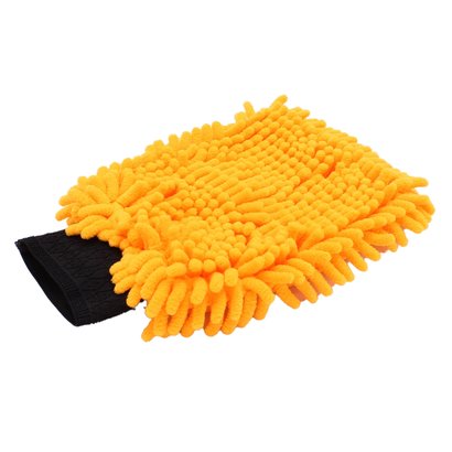 Washing glove Microfibre ''Rasta'' orange