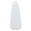 Botella de polietileno de 600 ml transparente