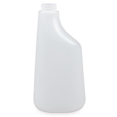 Botella de polietileno de 600 ml transparente