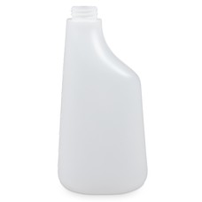 Fles polyethyleen 600 ml transparant