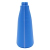Fles 600 ml polyethyleen blauw