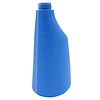 Botella polietileno 600 ml azul