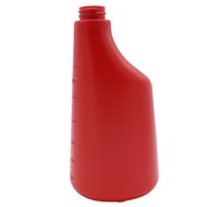 Bouteille polyéthylène 600 ml rouge