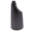 Botella de polietileno 600 ml negra