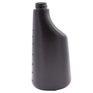 Bottle polyethylene 600 ml black