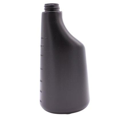 Botella de polietileno 600 ml negra