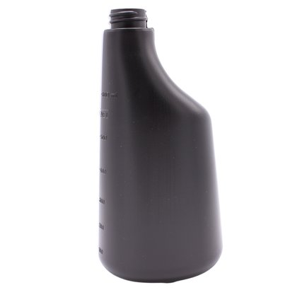 Polyethylenflasche 600 ml schwarz