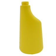 Fles 600 ml polyethyleen geel