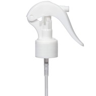 Mini Trigger Sprayer weiß für PET Flasche 250 ml