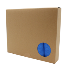 Scatola 5 x Soft Boxed 40 x 40 cm blu