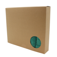 Box 5 x Soft Boxed 40 x 40 cm green