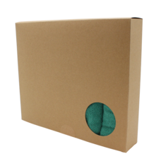 Caja 5 x Soft Boxed 40 x 40 cm verde