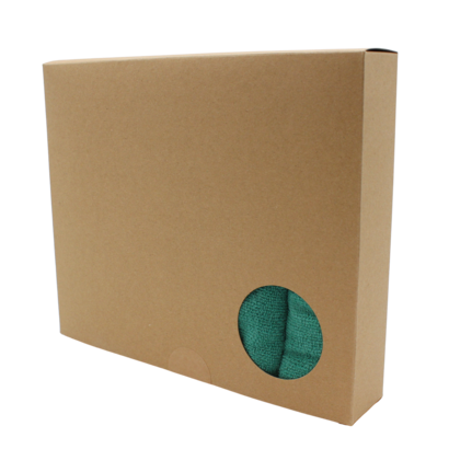 Doosje 5 x Soft Boxed 40 x 40 cm groen