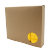 Scatola 5 x Soft Boxed 40 x 40 cm giallo